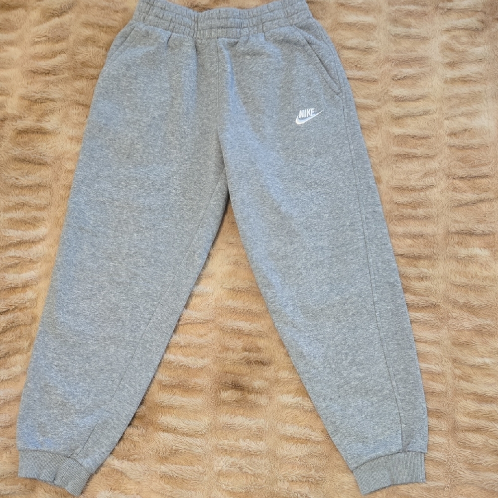 Nike Kids Heather Gray Joggers